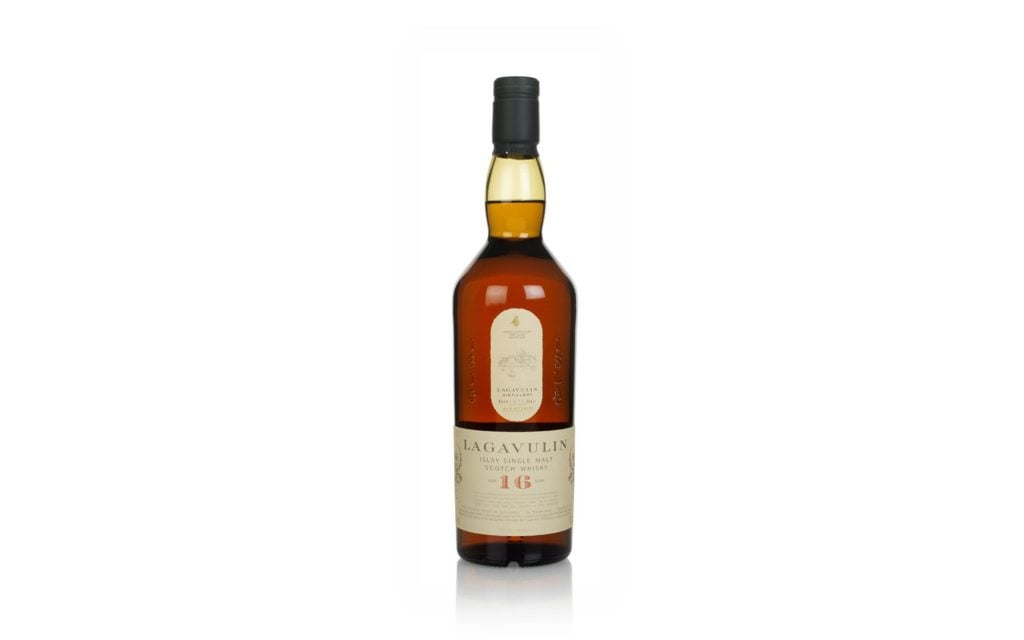 Peated Scotch whiskies don't get more famous than Lagavulin 16 year old