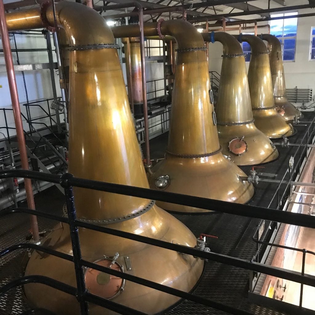 The stills at Cardhu