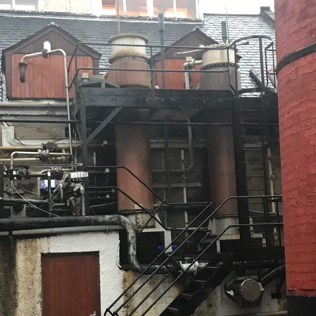 The condensers at Balblair