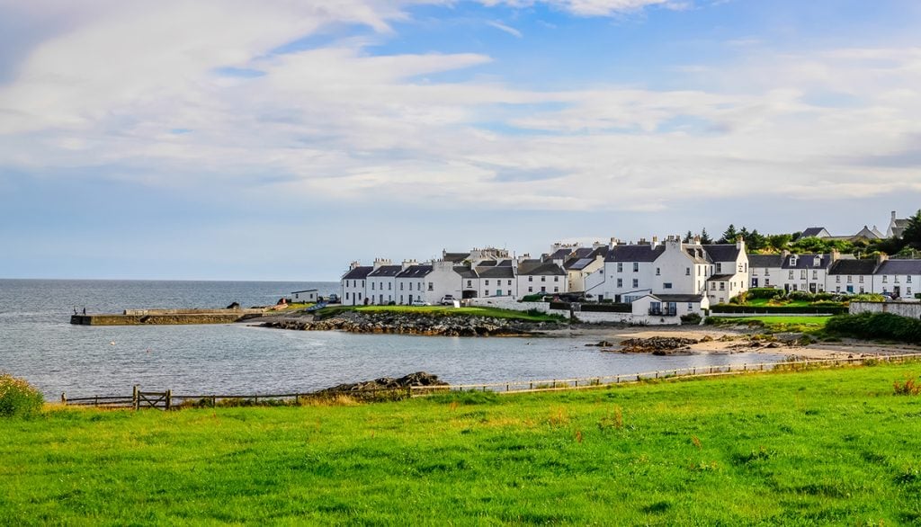 Five regions of Scotland