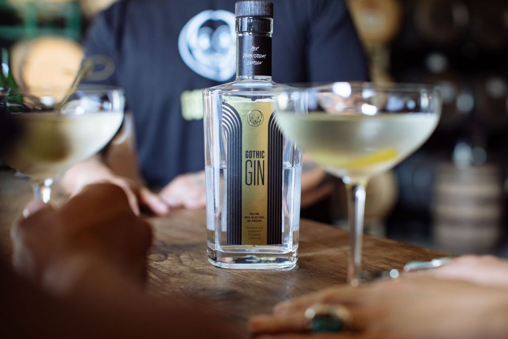 Gothic Gin Martini