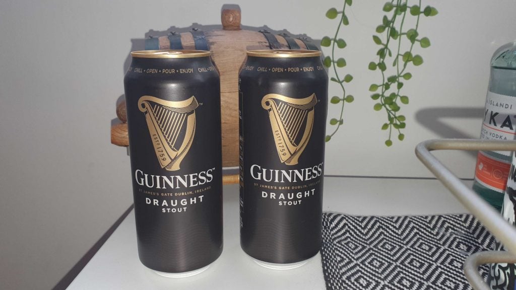 Mini cask Guinness plus Tequila