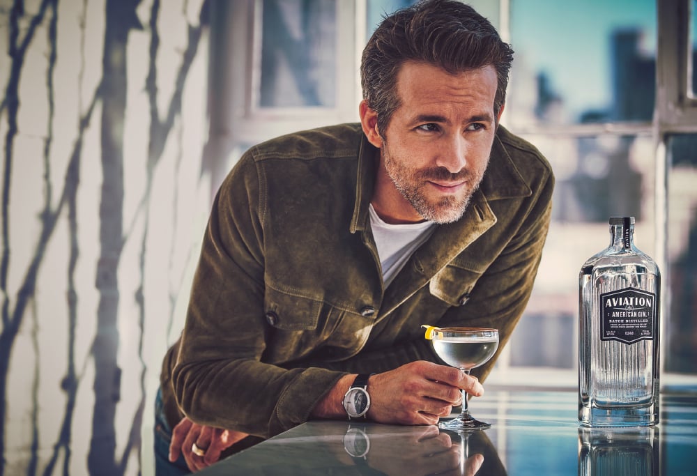 Ryan Reynolds Aviation Gin