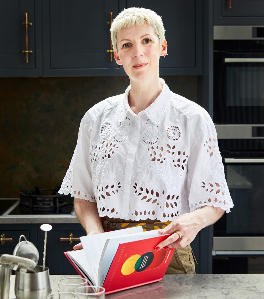 Zoe Burgess - author of The Cocktail Cabinet. London, September