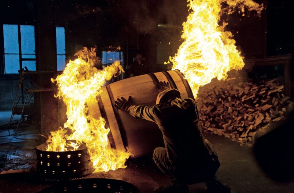 A barrel is required to make whisky