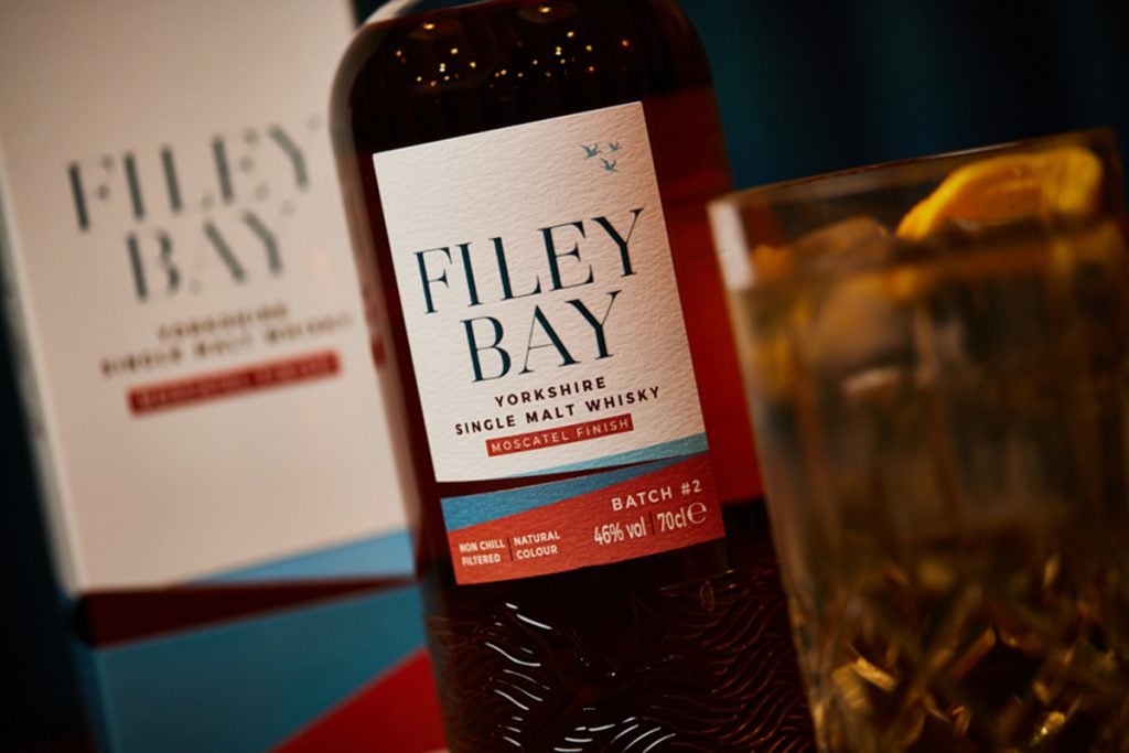 The fine Filey Bay Moscatel Cask Finish