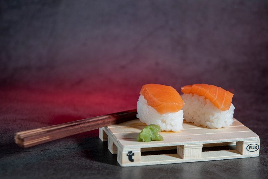 Salmon sushi