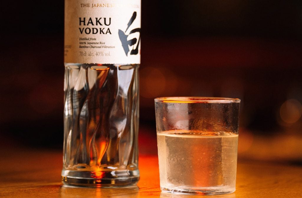 The Milk Punch: Haku Vodka, mango, lime, cayenne pepper, and coconut milk