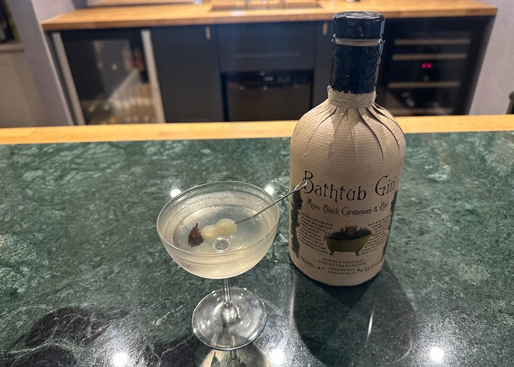 Miso, Black Cardamom & Pine Gibson