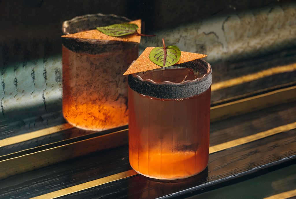 A cocktail at Oriole Bar