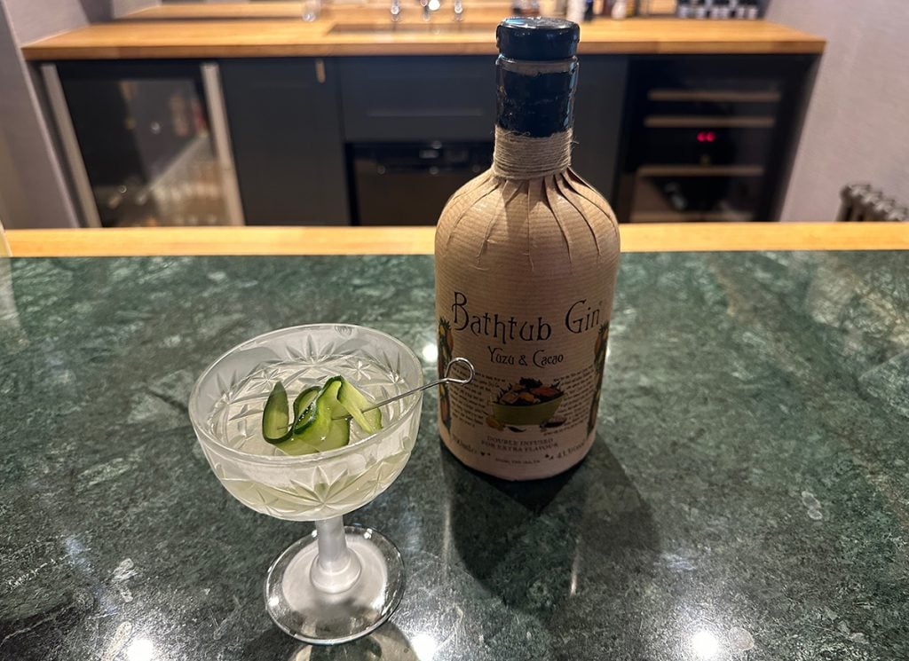 Yuzu and Cacao Saketini