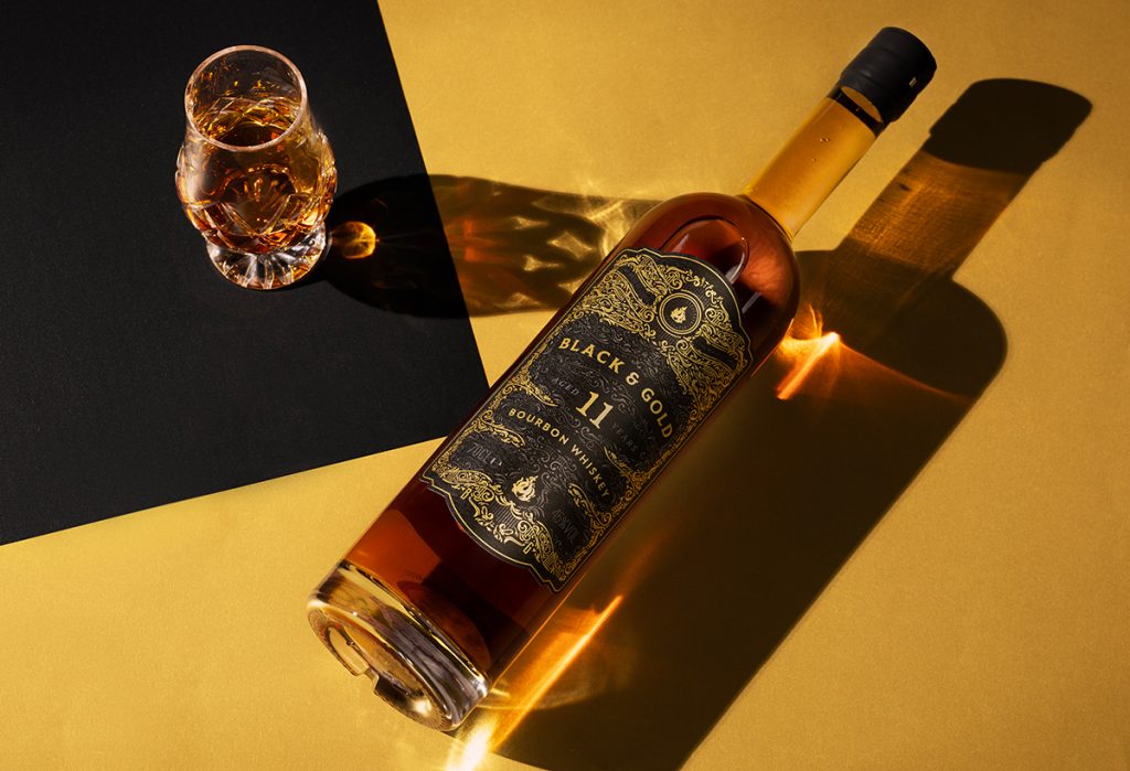 Black & Gold 11 Year Old Bourbon Whiskey