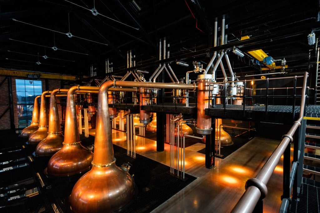 Bushmills Causeway Distillery still room