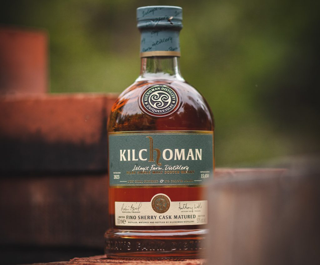 Kilchoman Fino Cask Islay single malt - lifestyle image