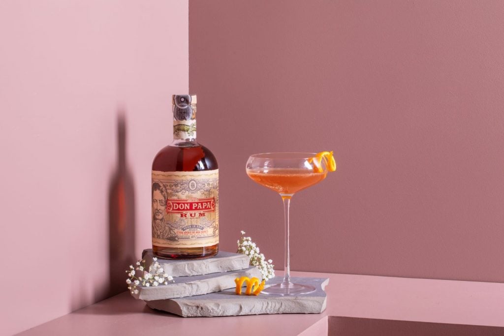 El Presidente with Don Papa rum