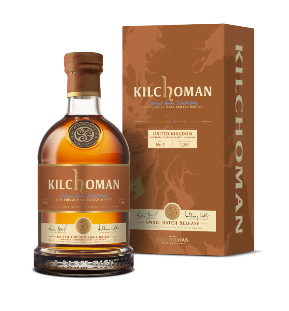 Kilchoman Small Batch no.5 - bottle and box