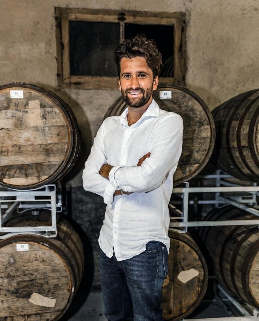 Pierre CEO owner of Domaine du Coquerel