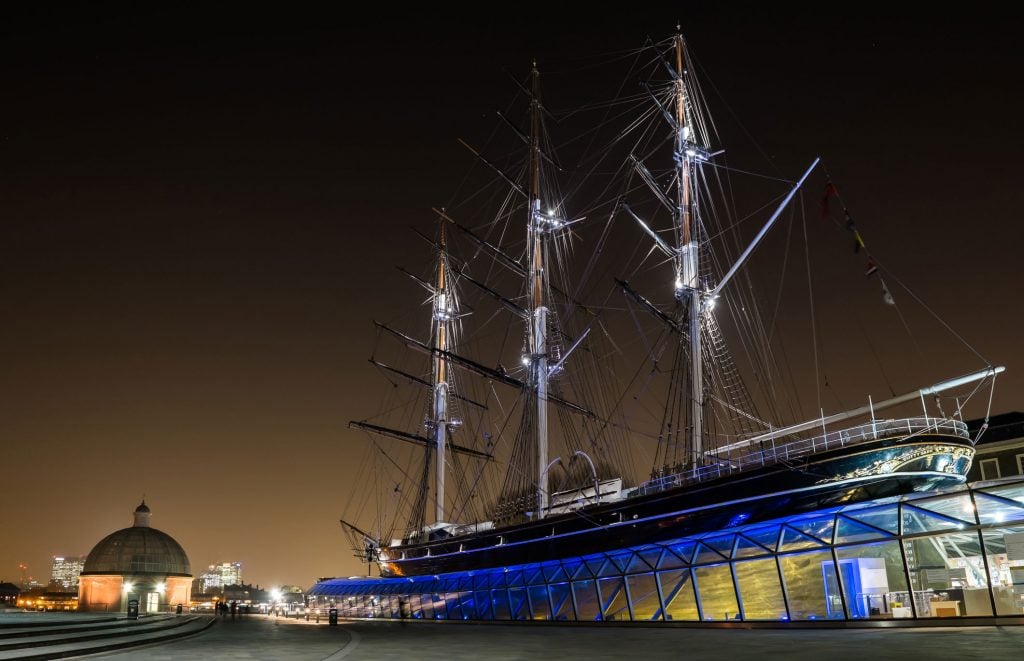 The Cutty Sark ship