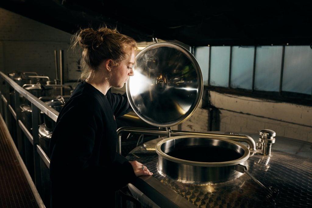 Washbacks at The Glasgow Distillery