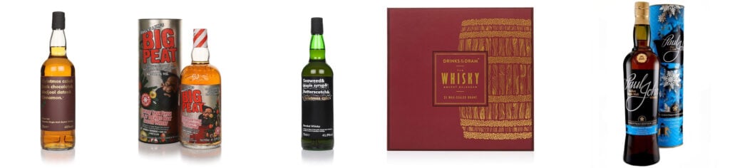 What Whisky Lovers Want For Christmas: a selection of Crhistmas bottles