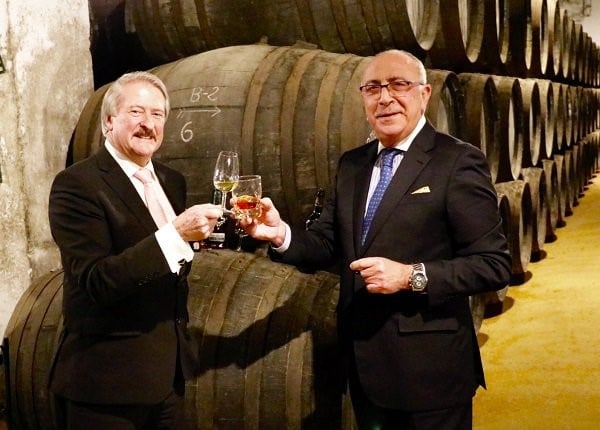 Richard Paterson and Antonio Flores