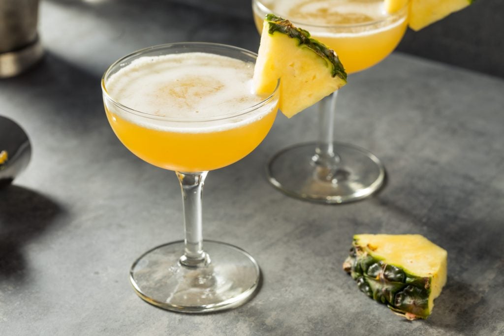 Refreshing Coconut Daiquiri with Rum