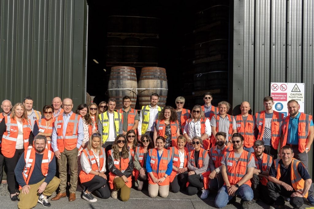 Distillery team at Isle of Harris