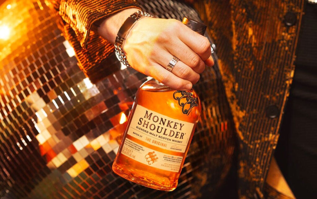 Monkey Shoulder whisky, one of the most popular whiskies on the market