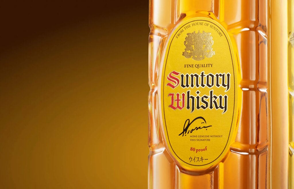 A snapshot of Suntory Kakubin, the biggest selling Japanese whisky in the world
