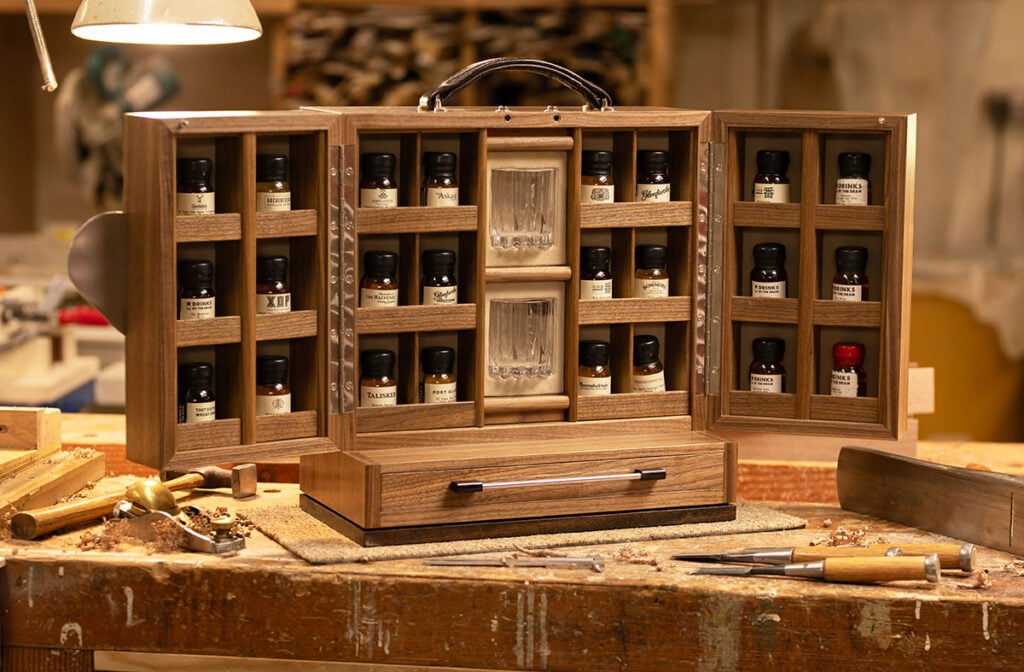 The Very Old & Rare Whisky Collection, a cabinet of rare find whisky