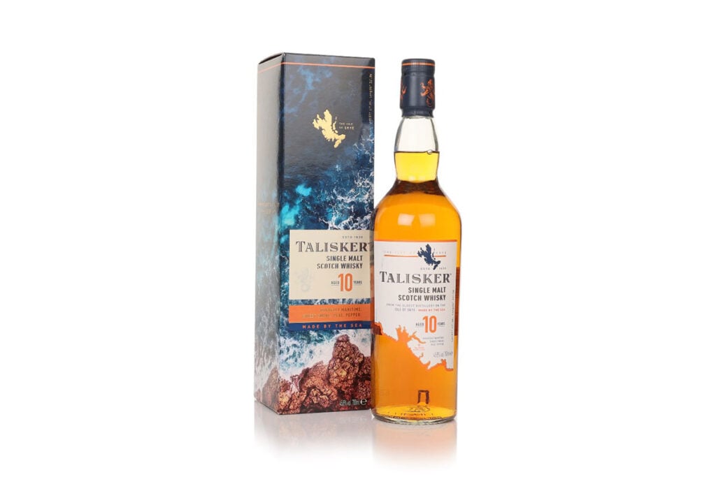 Talisker 10 Year Old, a great peaty whisky