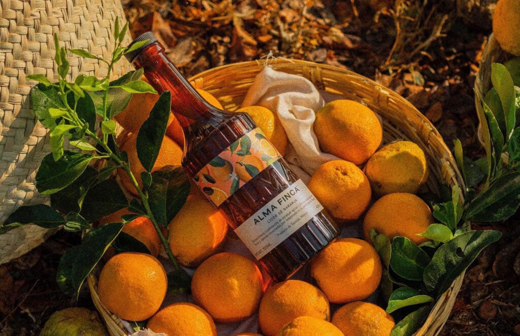 Alma Finca Orange Liqueur was made by Dr Iván Saldaña