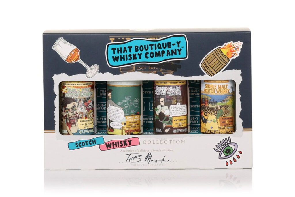 Buy That Boutique-y Whisky Company Scotch Whisky Collection Gift Set (4 x 5cl) this Christmas