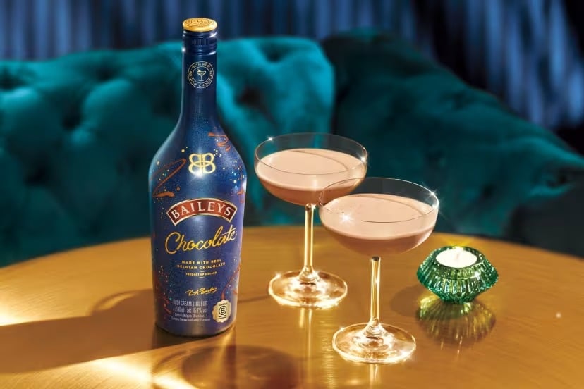 Use Baileys to make a chocolate Martini this Christmas