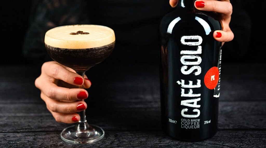 Make a Café Solo PX Espresso Martini