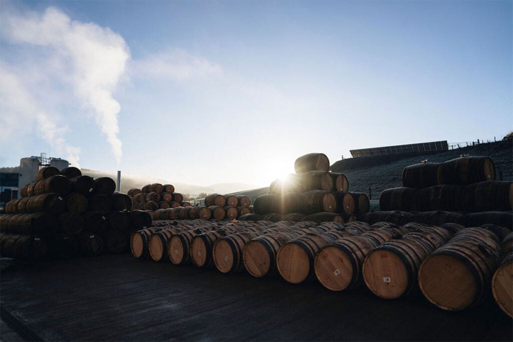 A lot of money is spent on casks at GlenAllachie Distillery