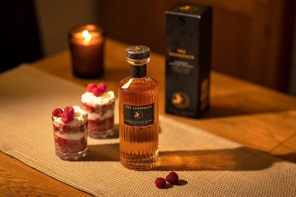 Sam Heughan's Sassenach Cranachan is best enjoyed with whisky