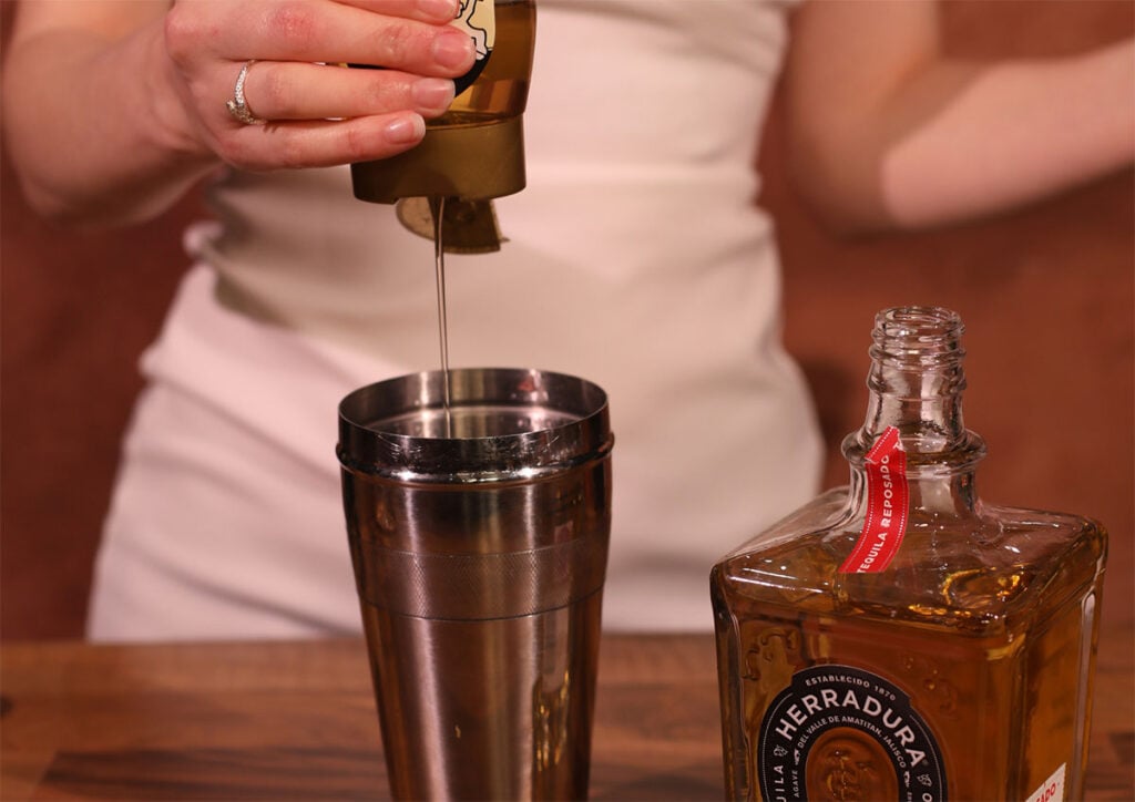 Agave nectar is a vegan Margarita ingredient