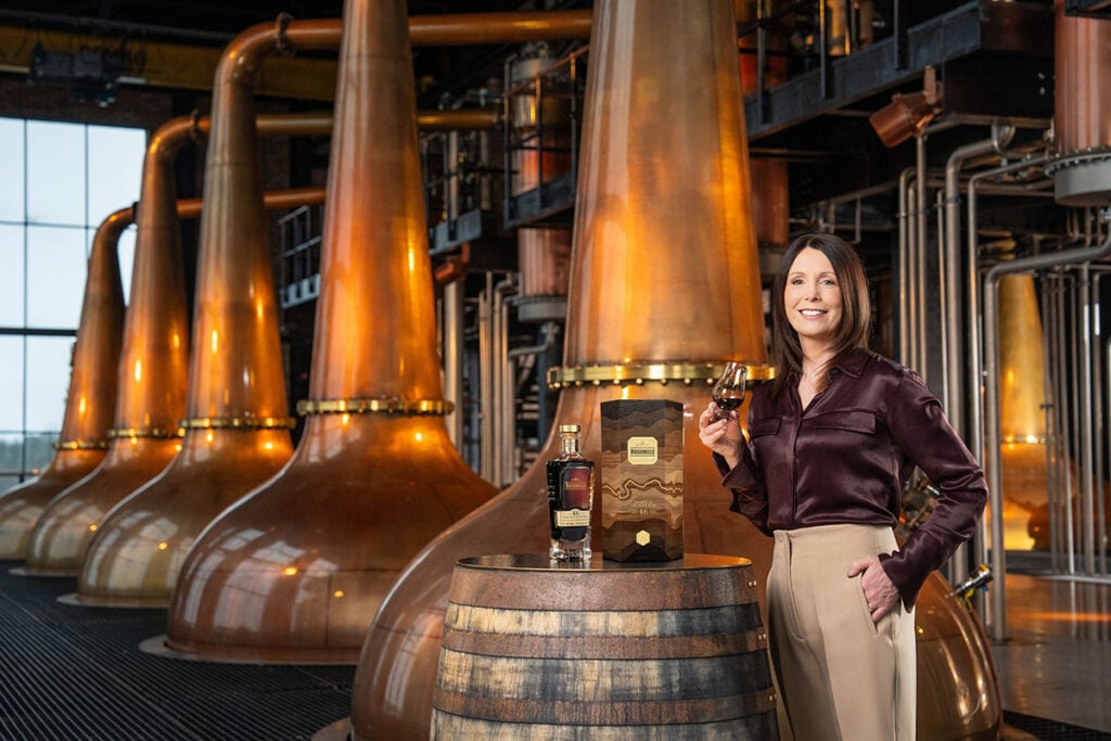 Bushmills Irish Whiskey master blender, Alex Thomas with Bushmills 46 Year Old: The oldest Irish single malt