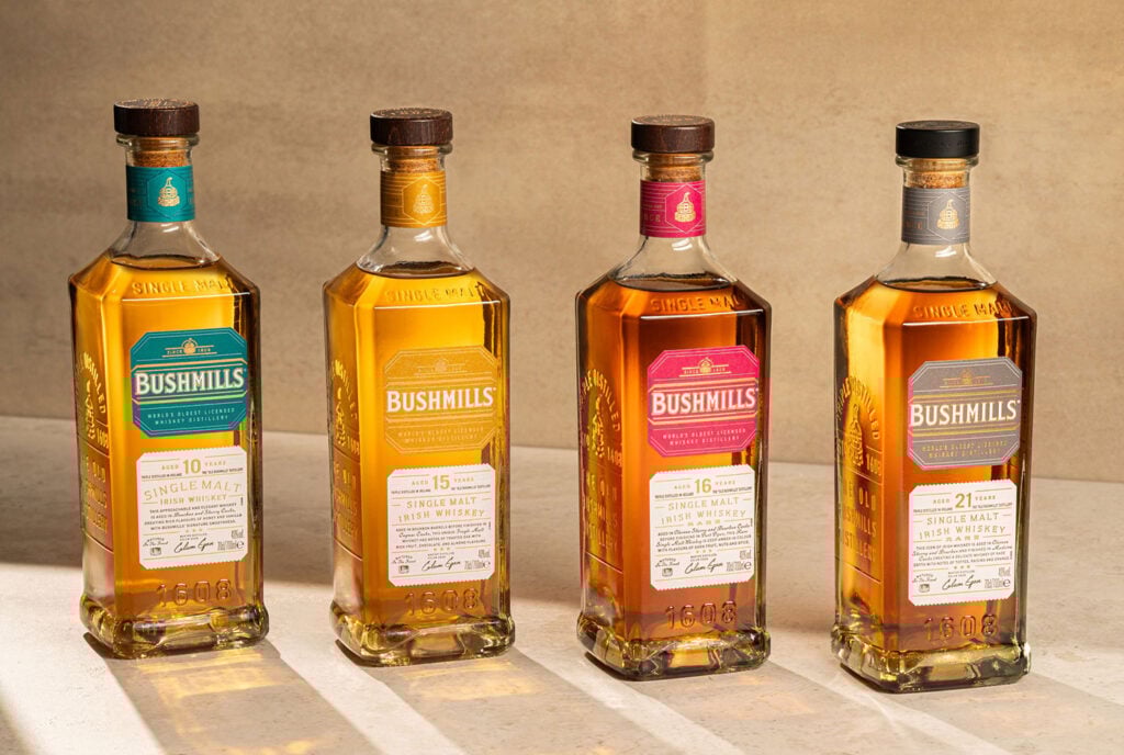 Bushmills whiskey for St Patrick's Day