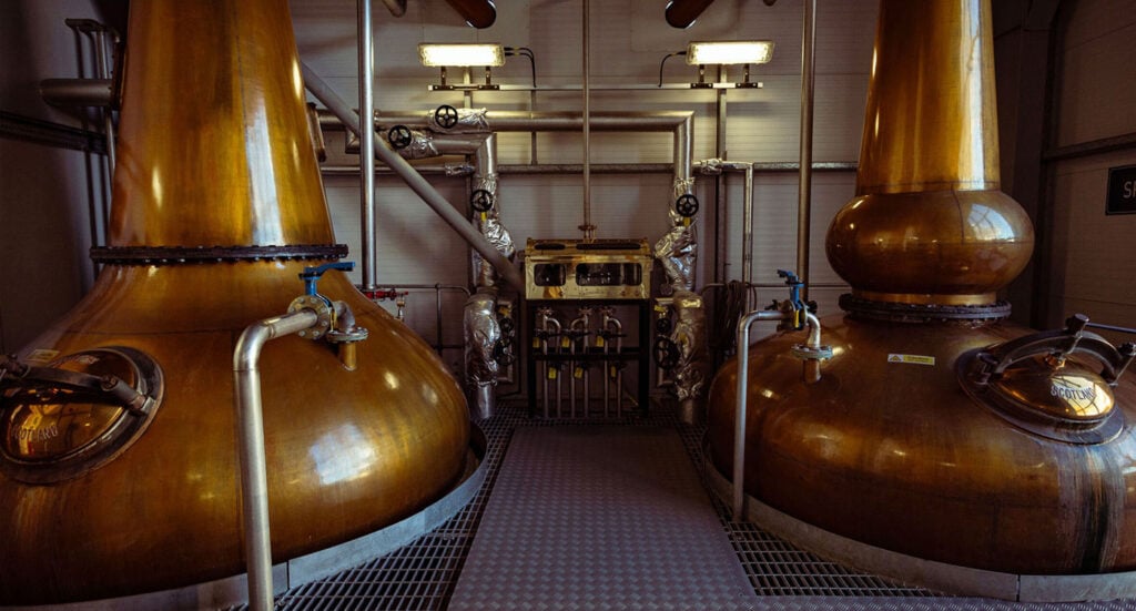 Whisky stills, where the magic is made
