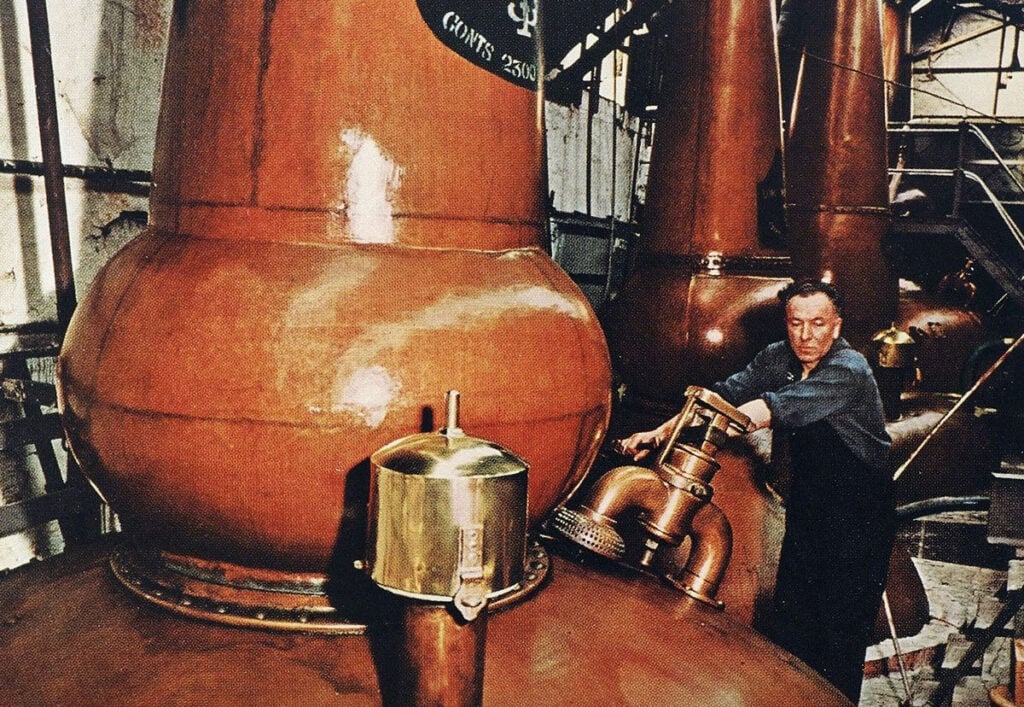Glen Grant makes single malt Scotch whisky in unique pot stills