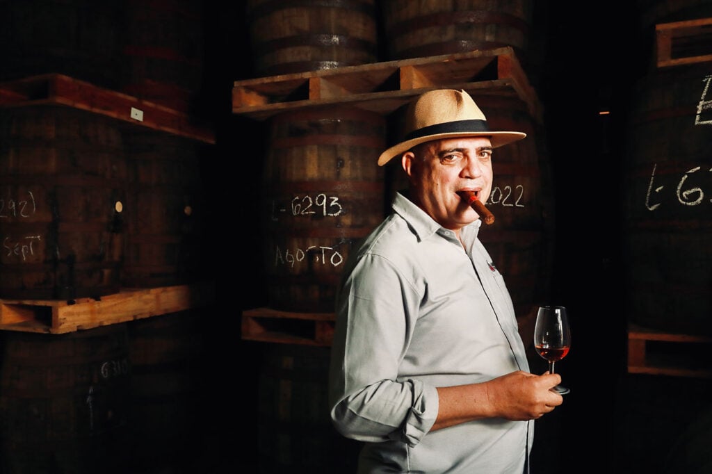 Asbel Morales, one of the Maestro del Ron Cubanos for Havana Club