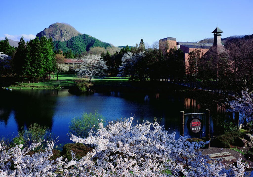 The Miyagikyo Distillery is a famous Japanese whisky distillery