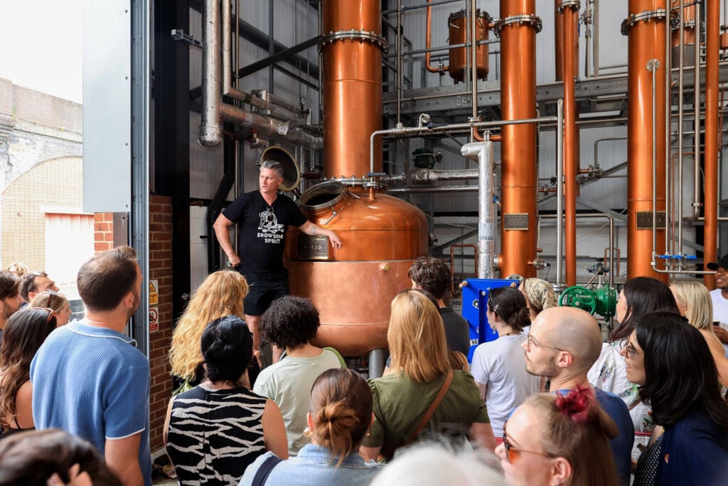 Braden Saunders is the co-founder of the distillery