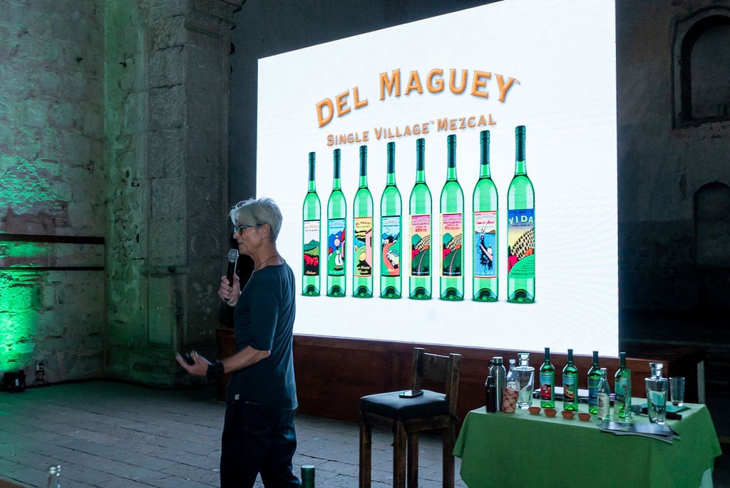 Steve OIson, the co-founder of Del Maguey Mezcal, and its leading brand ambassador