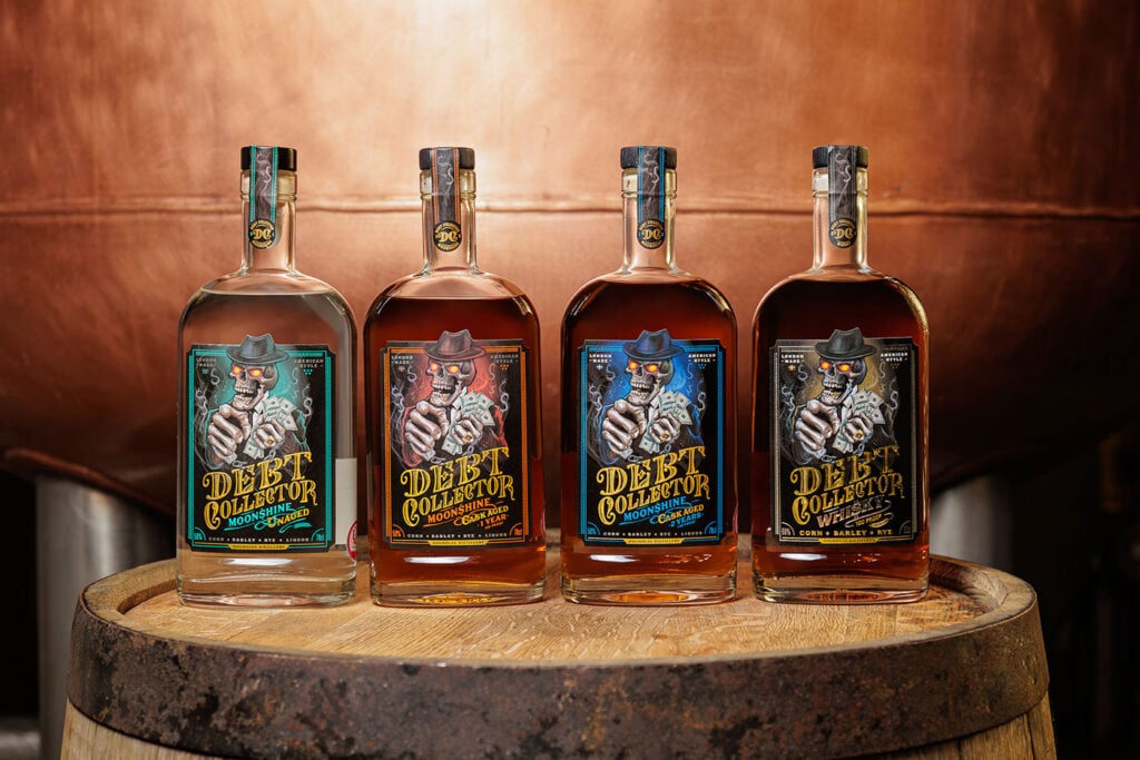 Doghouse Distillery's whisky selection