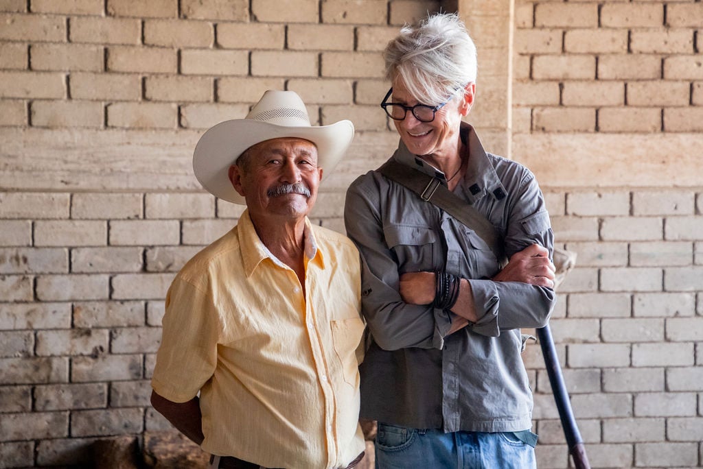 mezcalero Luis Carlos Vásquez at his palenque in Santa Catarina Minas