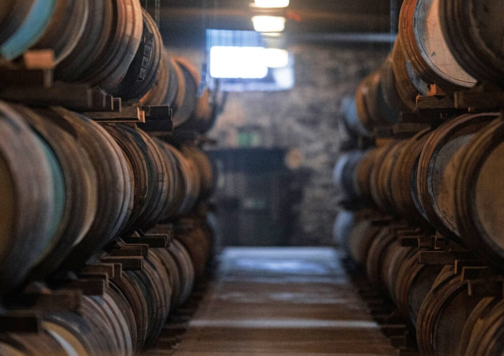 Highland Park's maturation warehouses
