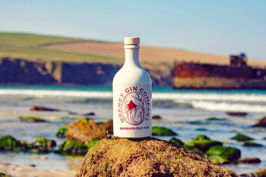 Orkney Gin Company's Rhubarb Old Tom